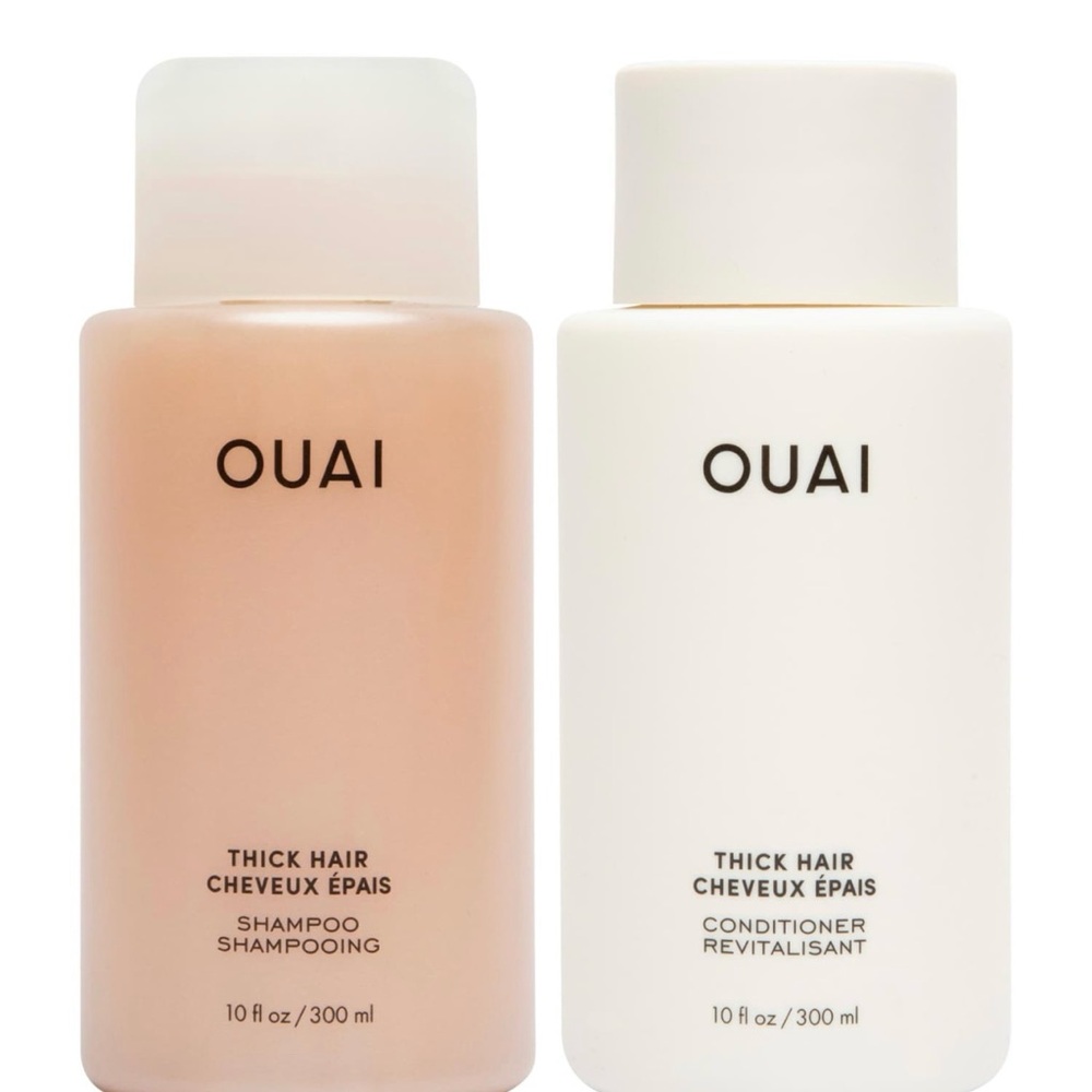 OUAI Thick Hair Shampoo & Conditioner